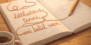 Láthatóvá tenni a gondolatot